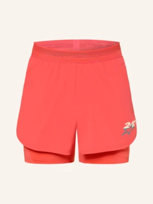 Obrázek produktu 247 Represent Šortky 2 V 1 Hybrid červená / krémová / tmavě šedá