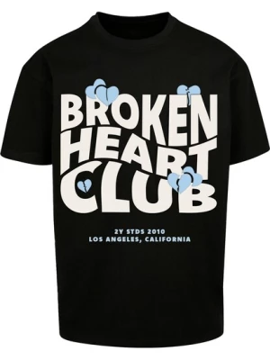 Obrázek produktu 2Y Studios Tričko 'Broken Heart Club'  pastelová modrá / černá / bílá