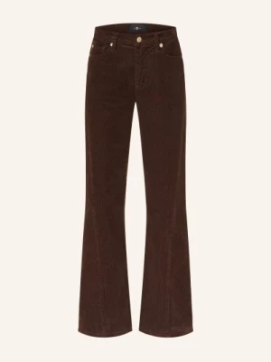 Obrázek produktu 7 For All Mankind Kalhoty S Rozšiřujícími Se Nohavicemi Twisted Dojo Tailorless Z Manšestru 1lp corduroy coffee bean