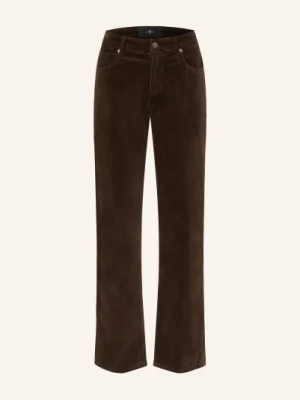 Obrázek produktu 7 For All Mankind Samotové Kalhoty Calie Straight 21f velvet chocolate