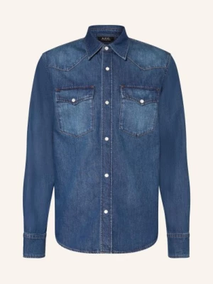 Obrázek produktu A.P.C. Džínová Košile Regular Fit modrá