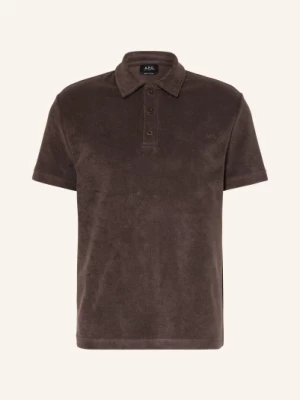 Obrázek produktu A.P.C. Nicki Polo Tričko Julian tmavě hnědá