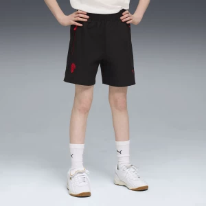 Obrázek produktu AC Milan PUMATECH Relaxed Woven Shorts Youth, Clothing, Black/Red,