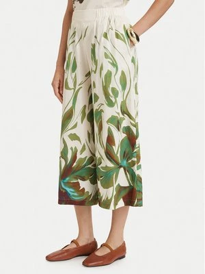 Obrázek produktu ACCESS FASHION Kalhoty culottes 63-5070-0250 Krémová Wide Leg