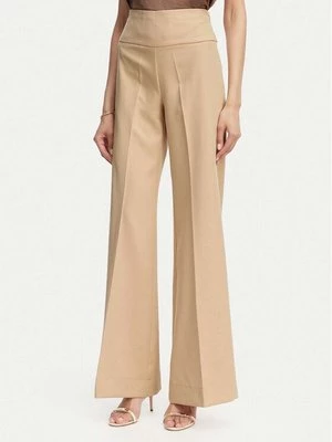 Obrázek produktu ACCESS FASHION Kalhoty z materiálu 63-5022-135 Béžová Flare Fit