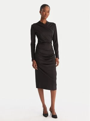 Obrázek produktu ACCESS FASHION Koktejlové šaty 54-3040-225 Černá Slim Fit