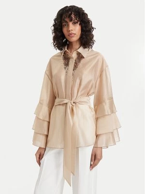Obrázek produktu ACCESS FASHION Košile 63-7068-125 Světle béžová Relaxed Fit