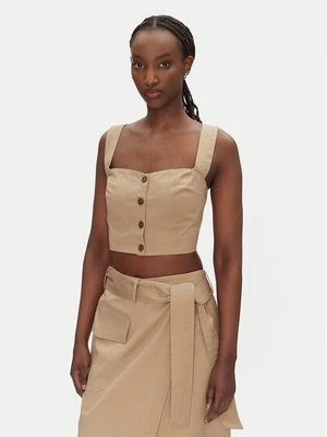 Obrázek produktu ACCESS FASHION Top 53-2216-502 Béžová Slim Fit