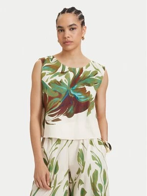 Obrázek produktu ACCESS FASHION Top 63-2078-0250 Krémová Regular Fit