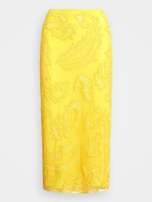 Obrázek produktu Áčková sukně Lauren Ralph Lauren žlutá