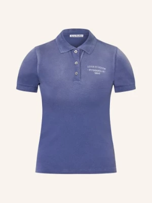 Obrázek produktu Acne Studios Polo Tričko Piqué modrá