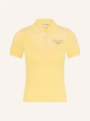 Obrázek produktu Acne Studios Polo Tričko Piqué žlutá