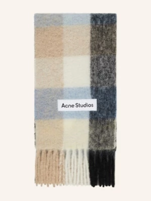 Obrázek produktu Acne Studios Šála S Alpakou béžová / tmavě modrá / černá