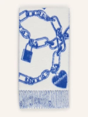 Obrázek produktu Acne Studios Šála S Alpakou bílá / modrá