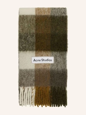 Obrázek produktu Acne Studios Šála S Alpakou černošedá / hnědá / olivová