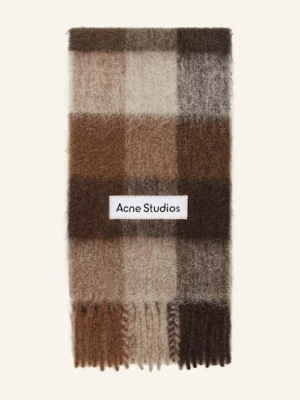 Obrázek produktu Acne Studios Šála S Alpakou šedá / hnědá / zelená