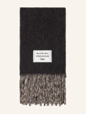Obrázek produktu Acne Studios Šála S Alpakou tmavě šedá / krémová