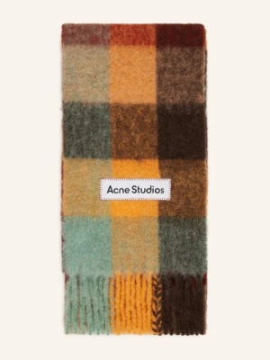 Obrázek produktu Acne Studios Šála S Alpakou zelená / oranžová / hnědá