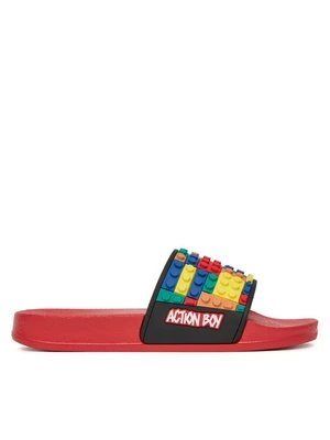 Obrázek produktu Action Boy Nazouváky P3047043K Červená