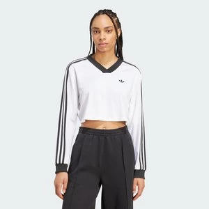 Obrázek produktu Adicolor Football Jacquard Crop Long-Sleeve Top Adidas