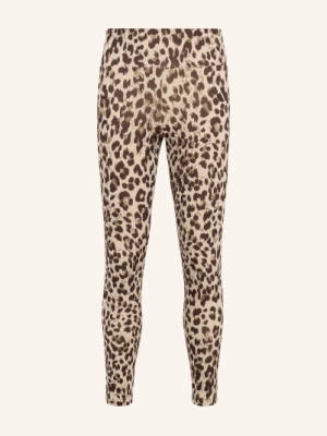 Obrázek produktu Adidas 7/8 Legíny Animal Print Sport béžová / tmavě hnědá / hnědá