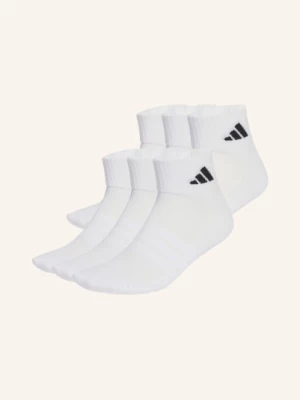 Obrázek produktu Adidas Balení 6 Kusů Sportovních Ponožek Cushioned Essentials Ankle bílá / černá
