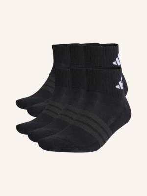 Obrázek produktu Adidas Balení 6 Kusů Sportovních Ponožek Cushioned Essentials Ankle černá / tmavě šedá / bílá