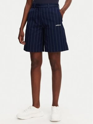 Obrázek produktu adidas Bermudy Pinstripe JC7683 Tmavomodrá Loose Fit