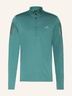 Obrázek produktu Adidas Běžecké Tričko Own The Run Half-Zip petrolejová