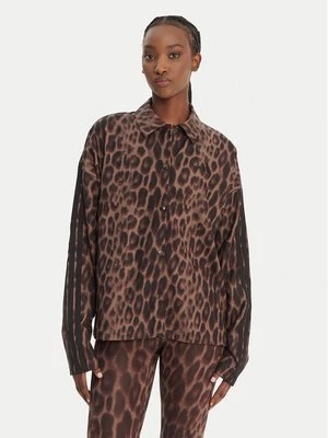 Obrázek produktu adidas Bunda pro přechodné období Seasonal Essentials Leopard Print JZ0297 Hnědá Loose Fit