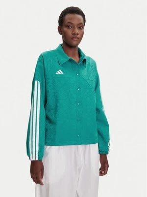 Obrázek produktu adidas Bunda pro přechodné období Tiro x Common Goal Coaches JL9204 Tyrkysová Loose Fit