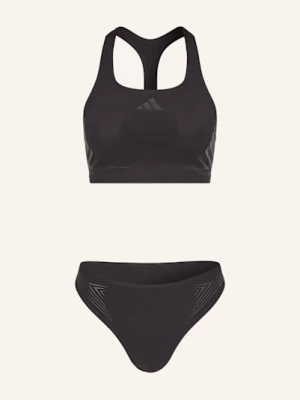 Obrázek produktu Adidas Bustier Bikiny Lanelux černá / šedá