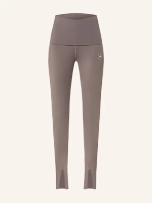 Obrázek produktu Adidas By Stella Mccartney Legíny Adidas By Stella Mccartney Rolltop Splitcuf černošedá
