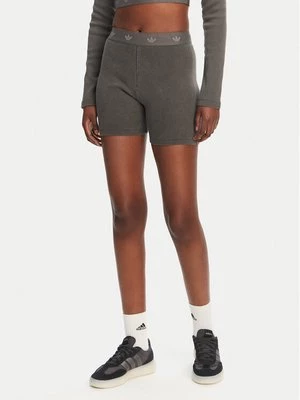 Obrázek produktu adidas Cyklistické šortky Ribbed Booty JC7554 Šedá Slim Fit