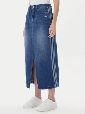 Obrázek produktu adidas Džínová sukně adicolor 3-Stripes JW2658 Modrá Regular Fit