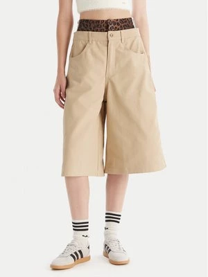 Obrázek produktu adidas Džínové šortky Firebird Utility JX8762 Béžová Regular Fit
