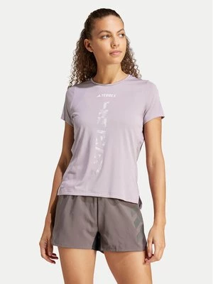 Obrázek produktu adidas Funkční tričko Terrex Agravic Trail IP4821 Fialová Regular Fit