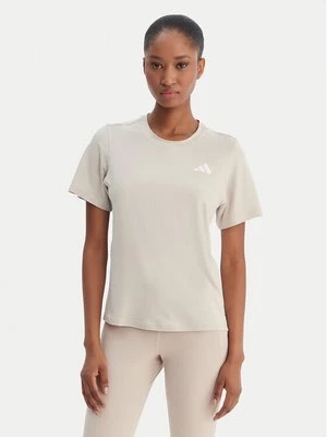Obrázek produktu adidas Funkční tričko Train Essentials 3-Stripes Workout JD6530 Béžová Regular Fit