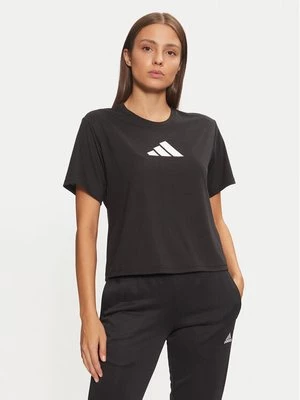 Obrázek produktu adidas Funkční tričko Train Essentials Big Logo JG8614 Černá Regular Fit