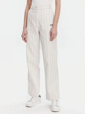 Obrázek produktu adidas Kalhoty z materiálu Pinstripe JJ3483 Bílá Regular Fit