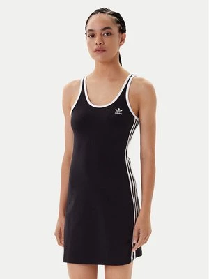 Obrázek produktu adidas Každodenní šaty adicolor 3-Stripes JW2586 Černá Slim Fit