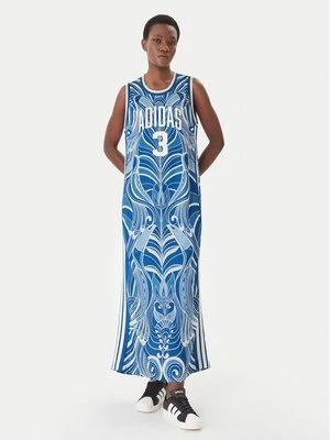 Obrázek produktu adidas Každodenní šaty Farm Rio Premium KD4621 Modrá Slim Fit