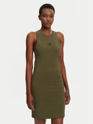 Obrázek produktu adidas Každodenní šaty Future Icons Small Logo JE0201 Zelená Slim Fit