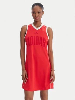 Obrázek produktu adidas Každodenní šaty Stadium KC4998 Červená Slim Fit