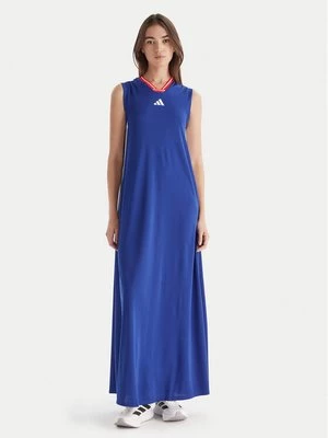 Obrázek produktu adidas Každodenní šaty Tiro Cut 3-Stripes Soft Mesh JW6819 Modrá Regular Fit