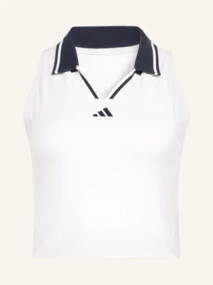 Obrázek produktu Adidas Krátký Top Tennis Climacool Crop Tank Pro bílá / tmavě modrá