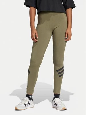 Obrázek produktu adidas Legíny Future Icons 3-Stripes JE0221 Zelená Slim Fit