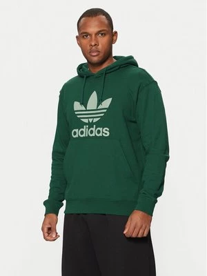 Obrázek produktu adidas Mikina adicolor Classic Trefoil JN7011 Zelená Regular Fit