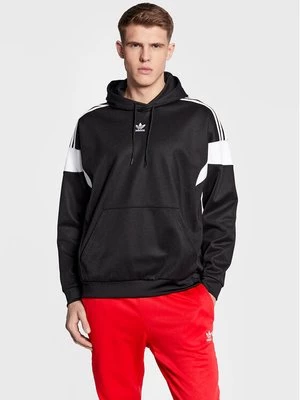 Obrázek produktu adidas Mikina Adicolor Classics Cut Line Hoodie HS2065 Černá Loose Fit