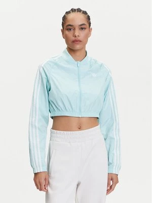 Obrázek produktu adidas Mikina adicolor Teamgeist JD0267 Tyrkysová Slim Fit